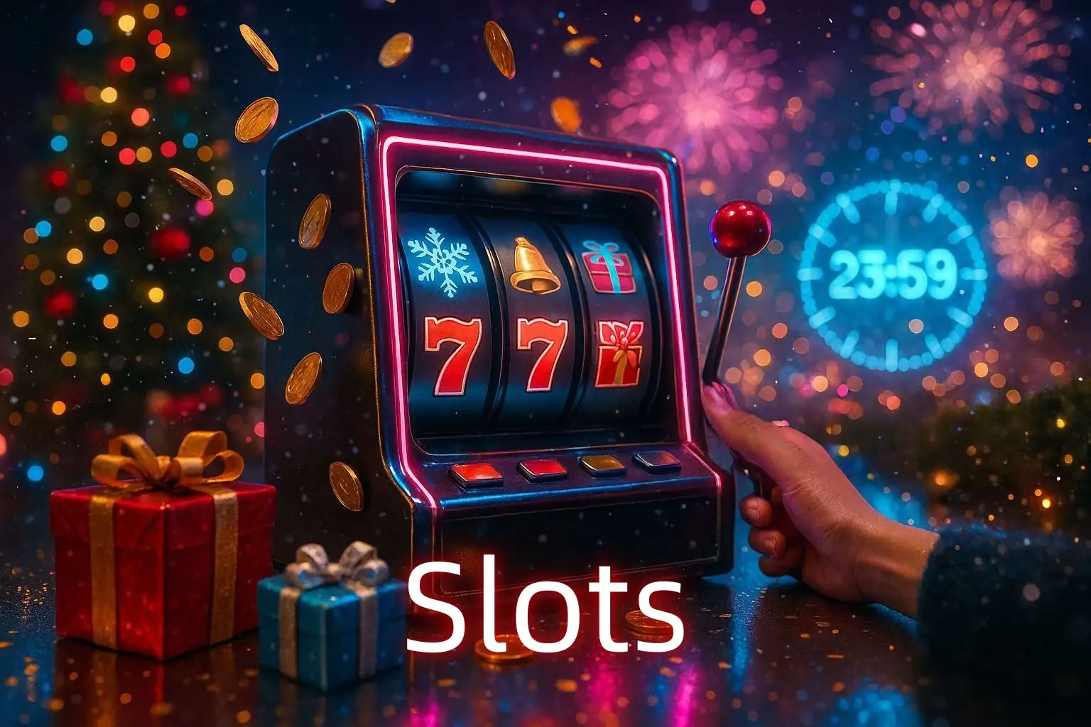 555u Slots Festivos